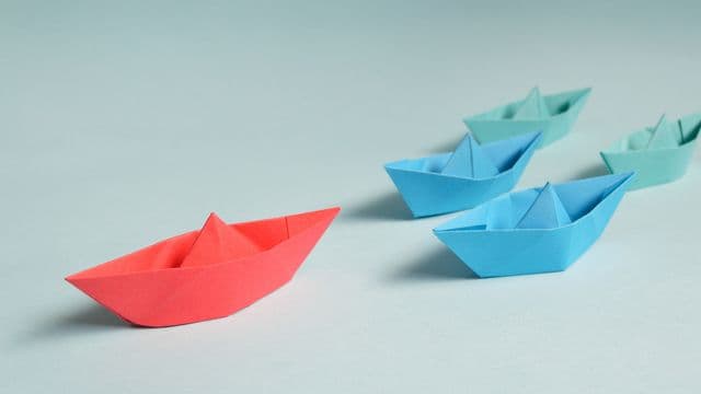 Paper-boats
